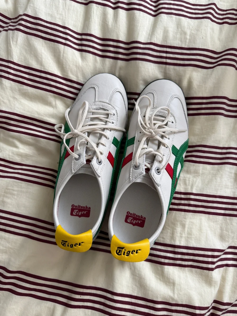 Onitsuka Tiger Mexico 66 SD Birch Green Yellow Red - Picture 4 of 5